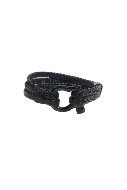 Buckle Black Bracelet