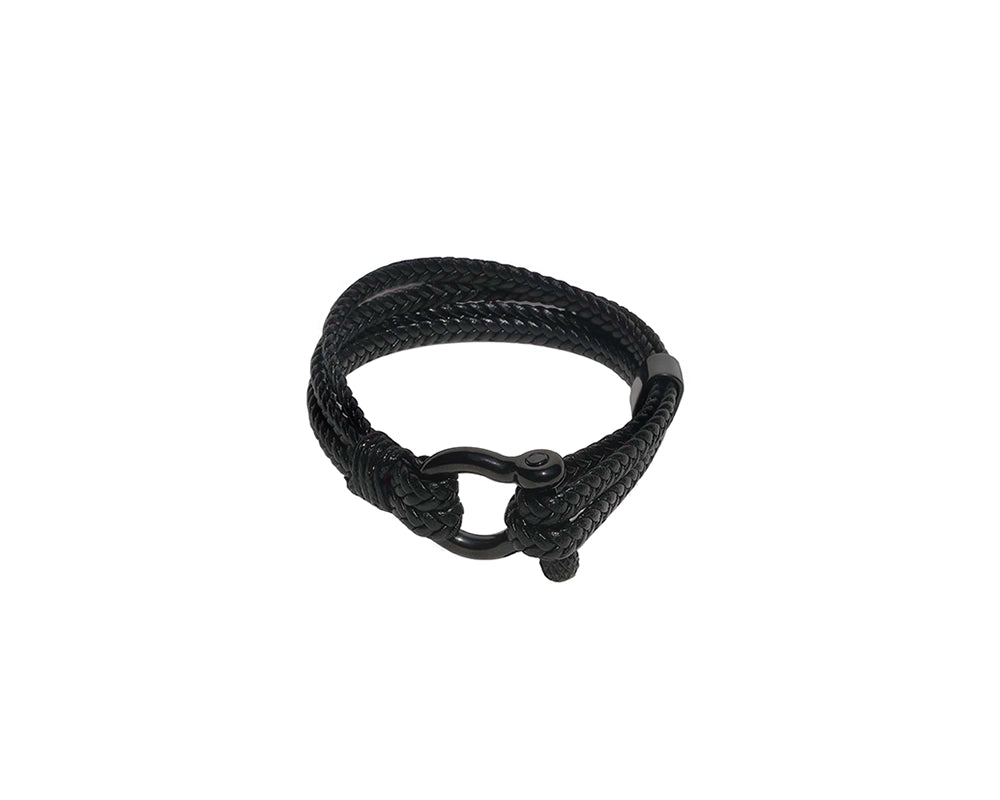 Buckle Black Bracelet