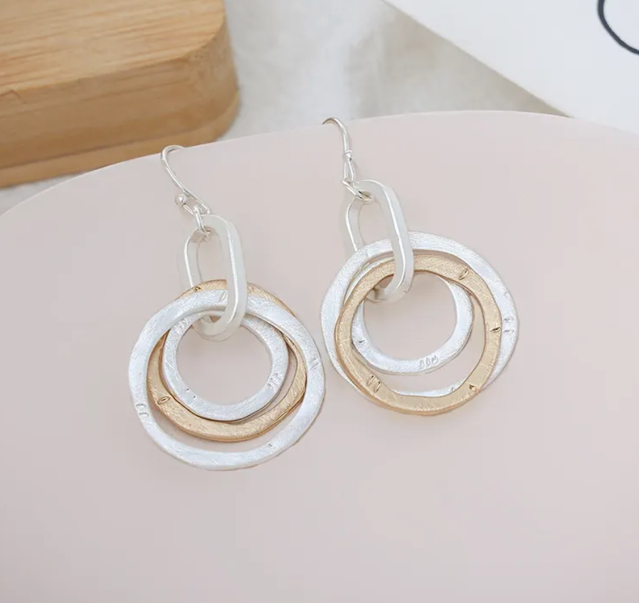 Tritone Earrings