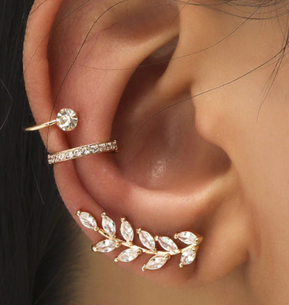 Shiny Bay Earcuffs