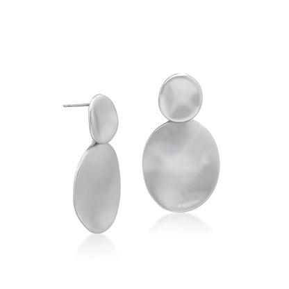 <tc>White Bubble Earrings</tc>